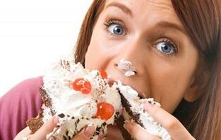 A sweet tooth may be a sign of internal parasites. 