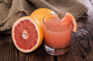 Anti-parasites in grapefruit juice