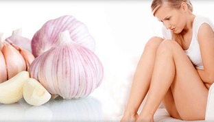 Garlic removes internal parasites